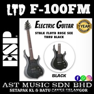 ESP LTD F-100FM Electric Guitar – Black ( F 100FM / F100fm )