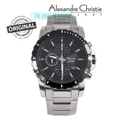 ALEXANDRE CHRISTIE ORIGINAL MENS CHRONOGRAPH 6141 STEEL WATCH