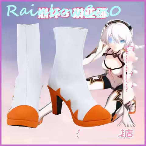 Honkai Impact 3 Kiana Kaslana Cosplay Shoes Boots Game Anime Carnival Halloween Rainbowcos0 W2623