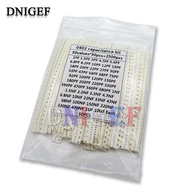 2500PCS/Set 50values*50PCS 0402 SMD Ceramic Capacitor Assorted Kit 1pF~10uF Chip Ceramic Capacitor S