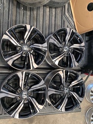 ล้อแม็กซ์ civic FC RS ขอบ17 5รู114 ราคาต่อวง ซื้อแยกวงได้