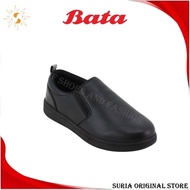 Bata B-First Women Black School Shoes 589-6809 | Kasut Sekolah Hitam Bata B-First Women Slip Ons