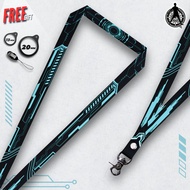 GANTUNGAN CYBER LANYARD CELLPHONE HANGERTOSCA & ID CARDTALI | CYBER PUNK | CYBER CITY