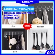 GANTUNGAN SATRIA99 Hanger Multipurpose Wall-MountedHOOK 10kg ST - 36
