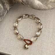 Irregular Faceted Glass Bead Stackable BraceletIrregular Faceted Glass Bead Stackable Bracelet 2H8X
