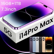 《Brand New》original i14 pro max Smartphone 6.7 Inch Hd Large Screen 2400mah Battery Mobile Phone (16