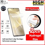 2 Pieces 3D HD Hydrogel Film for Samsung m55 M35 A06 A55 M55 C55 F55 A35 M15 5G F14 A06 4G A71 S25 S