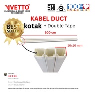 VETTO 16x16 Square Duct Cable + Double Tape