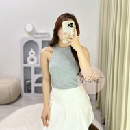 Tanktop Halter Neck Polos / Korean Halter Tank 6320