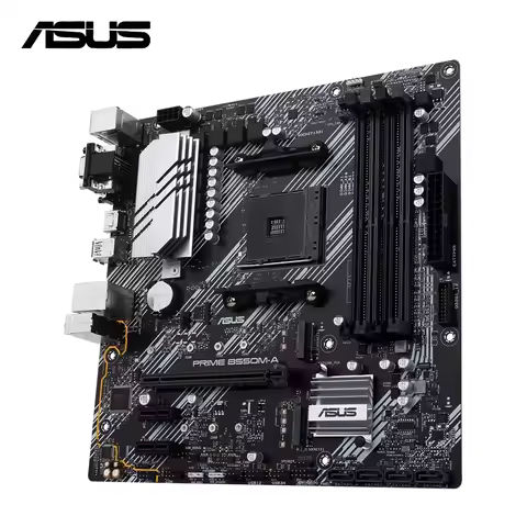 B550 Motherboard ASUS PRIME B550M-A for Ryzen 7 5700x 5700x3d 5800x3d AM4 Motherboard for AMD Ryzen 