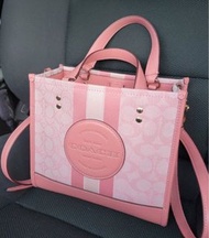 Coach Dempsey tote bag in pink (SALE)