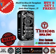 Original Garskin Therion DNA 75C Motif Jack D - Free Custom Gambar