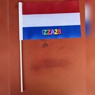 Dutch country hand flag world cup
