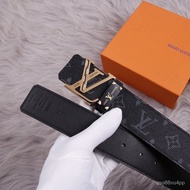 Real Louis plays 8:21 Style Black Flower Business Belt Men's Fashion Trendy Suit