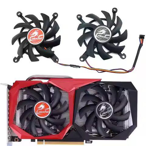 NEW 85MM 4PIN RTX 2060 GPU Fan，For COLORFUL GTX 1650 1660 1660Ti Battle Ax、RTX 2060 2060 SUPER Battl
