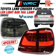 Vland Toyota Land Cruiser FJ200 2008 - 2014 Led Light Bar Tail Lamp