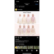 Proper Hijab Ardor Shawl preloved