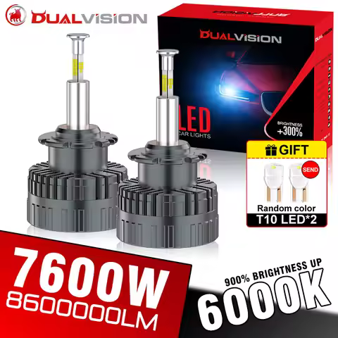 360 CSP D2S LED Headlamp 7600W Canbus For Projector Lens HID D1S D2S D3S D4S D5S D8S D1R D2R D3R D4R