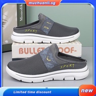 [35-48]lightweight women Half shoes mesh Slip on Shoes Causal shoes for women