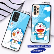 Softcase Glass Kaca SAMSUNG A33(5G) A53(5G) - Casing hp SAMSUNG A33(5G) A53(5G) [ S39 ].
