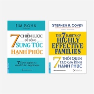 Book Combo 7 Strategies to Live Richly and Happy + 7 Habits to Create a Happy Family - First News
