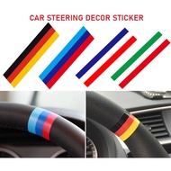 Car Sticker BMWColored Germany Italy Franch Spain National Flag Sticker Steering Wheel Stickers
