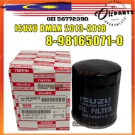 ISUZU D-MAX 2.5 RT50 2013-2018 OIL FILTER 8-98165071-0 HIGH QUALITY ENGINE PARTS