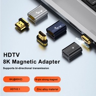 HDMI-Compatible Magnetic Connector Male To Female 8K HDMI-Compatible 2.1 Magnetic Adapter 8K/60Hz 4K