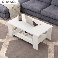 B2U Furniture Thick Frame Coffee Table/ Meja Kopi Japanese Table Meja Kopi Melamine