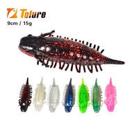 TL Flathead Goby Soft Bait Center of Gravity Backward Spiner Shad Quality Artificial Bait for Bass C