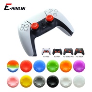 2pcs Silicone Joystick Caps Controller Thumb Stick Grips For Sony Playstation DualSense Dualshock 5 4 PS5 PS4 For Nintendo Switch Pro