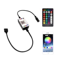 LED Bluetooth RGB Mini Music Controller 2.4 G24 Button Controller Colorful Music Controller