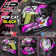 สีพิเศษมีขายที่นี่เท่านั้น หมวกกันน็อค iD SPARTAN BT โฉมใหม่ 2025 รองรับการติดตั้งบลูทูธ