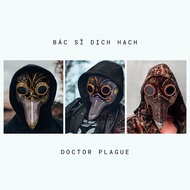 Steampunk Style Plague Doctor Bird Mask – Halloween Plague Doctor Costume