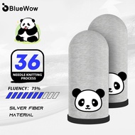 【🔥20-7🔥】Bluewow Panda ปรับแต่งที่สวมนิ้วได้ตามต้องการคาร์บอนไฟเบอร์สีขาวให้ความรู้สึกเนียนนุ่มเหมาะสำหรับหน้าจอสัมผัสเกมมือถือที่สวมน