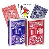 Tally-Ho No.9 Playing Cards Fan/Round Back Deck USPCC Poker Collection Card Games