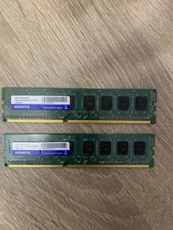 DDR3 1333 ADATA RAM Memory 記憶體 2條