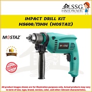 IMPACT DRILL KIT MS600/13MM (MOSTAZ)/ MESIN GERUDI PENEBUK LUBANG/ PENEBUK LUBANG ELEKTRIK DINDING/ 