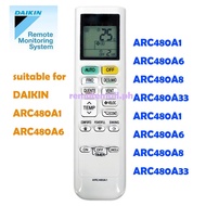 Air conditioner remote control Daikin inverter ARC480A1 ARC480A6 ARC480A8 ARC480A33 long green yellow button