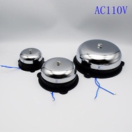 AC110V Tradition electric bell 3/4/6 inch  High DB Alarm Bell High Quality Door bell School Factory 