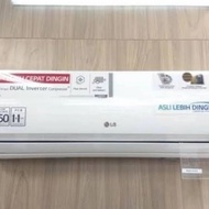 AC LG 1/2 PK Dual inverter + Pasang