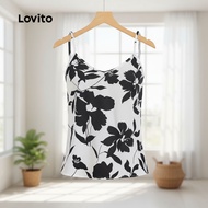 (trendy3) Lovito Boho Top Classic and Versatile Ruched Spring/summer White Top for Women L137ED402 L