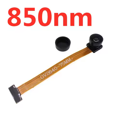 OV2640 75mm long 850nm color 160 degree camera module 24PIN 0.5mm pitch Suitable for ESP32-CAM and T