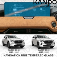 Mazda CX80 CX60 Tempered Glass Protector Mazda CX60 CX80 Screen Protector CX60 Head Unit Glass CX80 