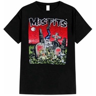 Kbmen.Olshop - MISFITS Punk Band Music Distro T-shirt Vintage Adult T-shirt for Men and Women 24s Ba