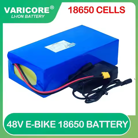VariCore 48V 32ah 18650 Li-ion Rechargeable Battery pack 20ah 24ah 18ah 15ah with BMS for 54.6v 1000