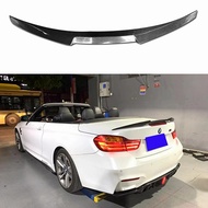 M4 Style Carbon Fiber/Forged Carbon Spoiler Luggage Lip for BMW F33 Convertible 4 Series 420i 428i 4