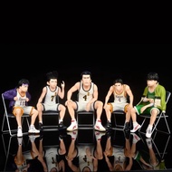 premium-Slam Dunk GK Style Figure Set - 5 Bench Players from Shohoku, Ryonan, Shoyo & Kainan Teams