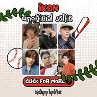 [MIN BUY 3] IKON UNOFFICIAL SELFIE BOBBY CHANWOO JAY JUNE JINHWAN JUNE SONG YUNHYEONG DK DONGHYUK