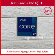 Core i7 Generation 11 (11th Gen) Stamp Replaces Computer Stamp
